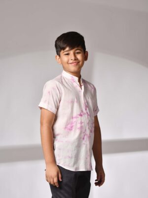 Tie-Dyed Casual Shirt