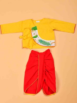 Cow Hand Dhoti  Set