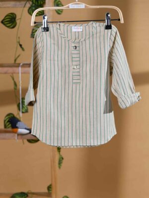 Green Striped Shirts