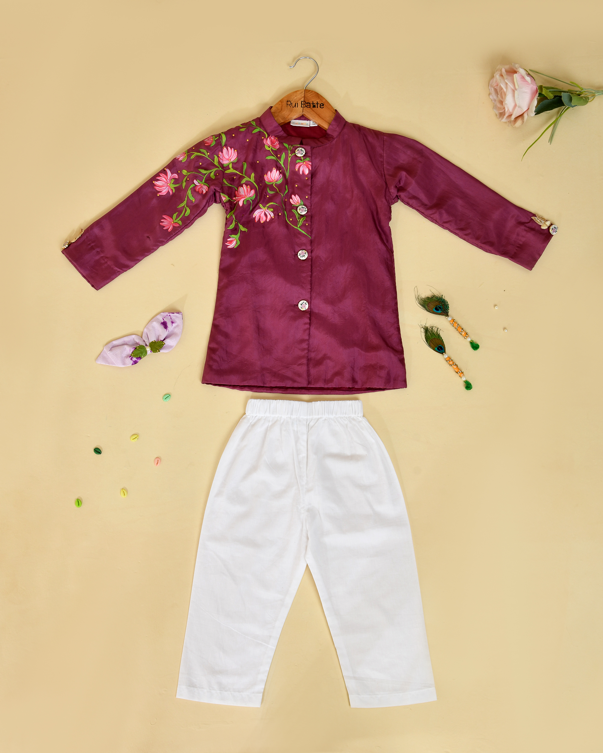 Lotus Hanpaint kurta Pajama