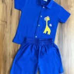 Blue Safari Co-ord Set