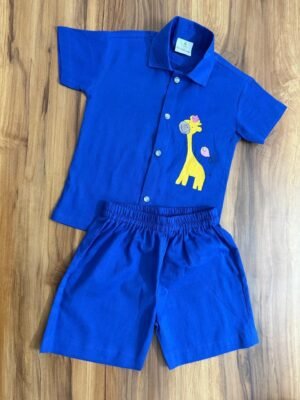 Blue Safari Co-ord Set